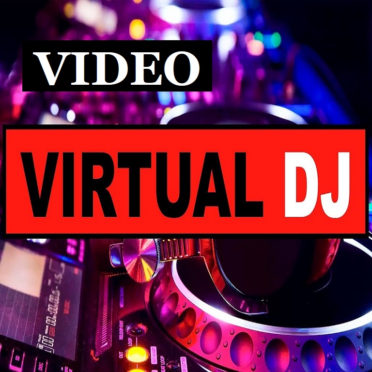 VirtualDJ video mixing interface with visual effects